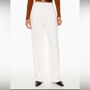 Aritzia effortless pants, Light Birch, size 10